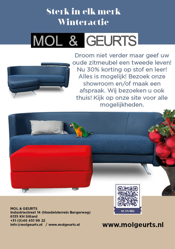 Mol & Geurts Herstofferen winteractie